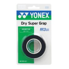 Yonex Dry Super Grap 3-Pack Black